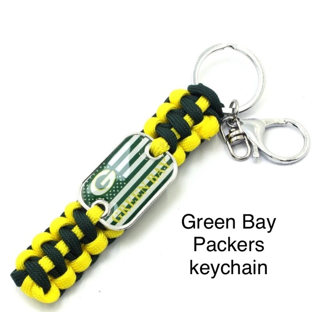 Green Bay Packers NFL keychain ( 1Pair)